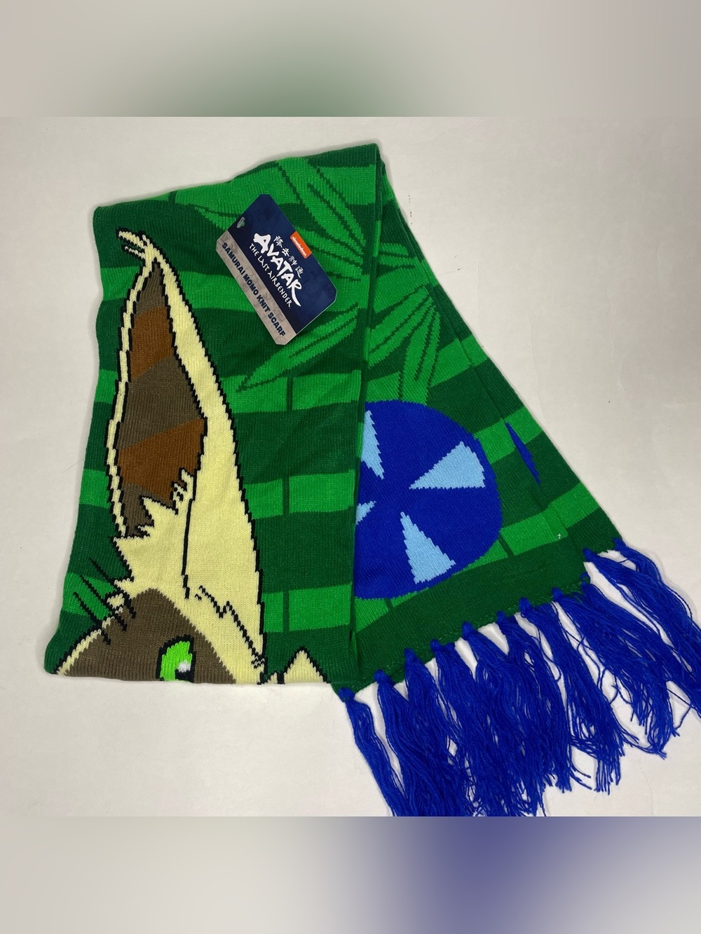 NEW Avatar The Last Airbender Samurai Momo Knit Scarf CultureFly Exclusive Aang